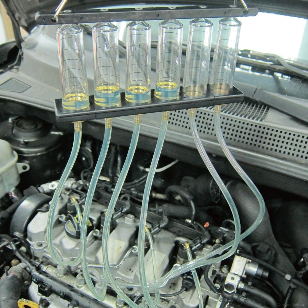 Diesel Engine Common Rail Adaptor Set Diesel Spill Injector Tester Common Rail Leak Off Tester