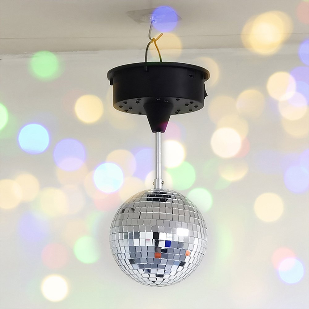 Automatic Rotating Stage Lights Can Be Hung Festival LED Color Changing Spherical Projection Atmosphere Lights