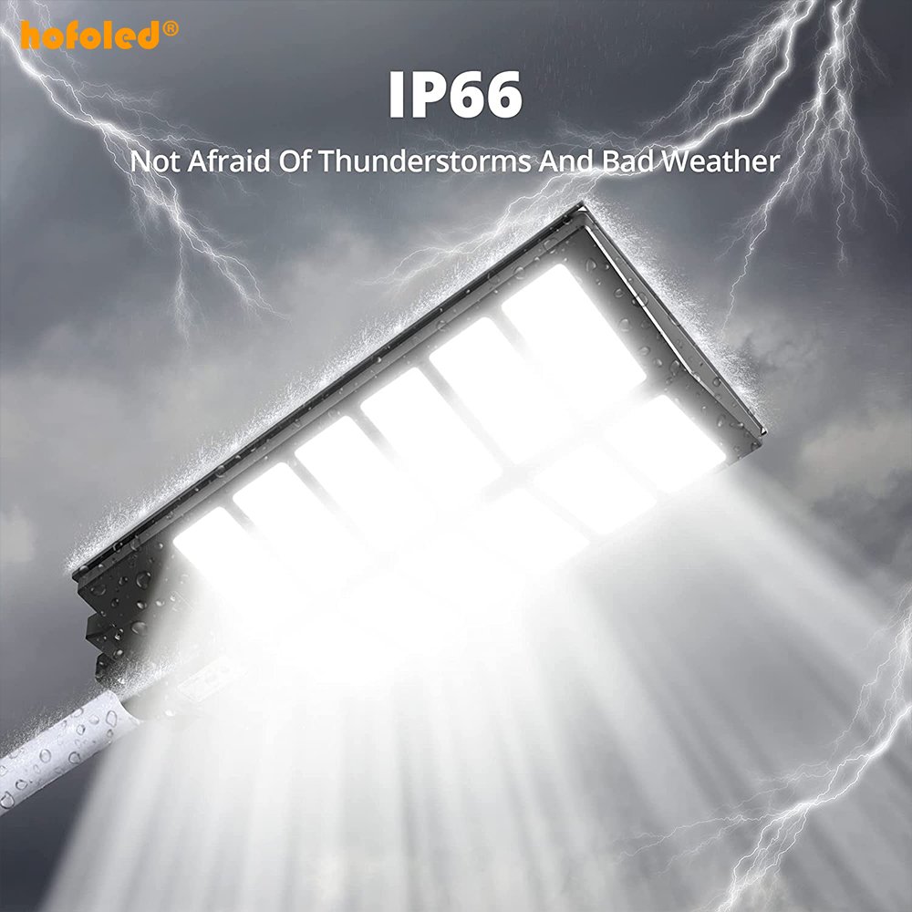 Hofoled STAGE LIGHT Outdoor Garden Lights 150LM/W Solar Street Light With Remote Solar Energy Led Lamp