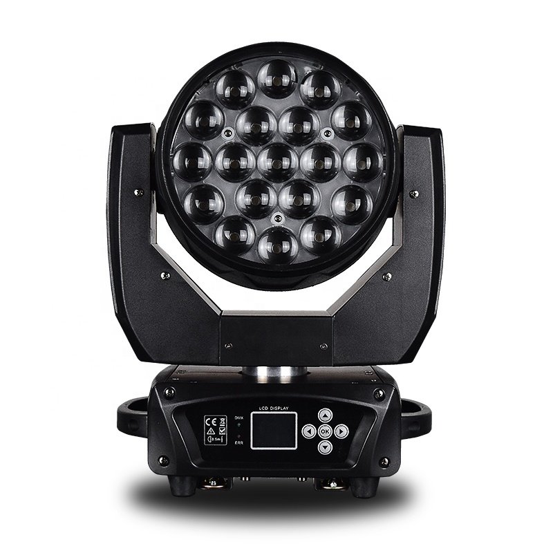 Martin Mac Aura RGB Backlight LED 19x15W Rgbw 4in1 Wash Zoom Moving Head Led Stage Light