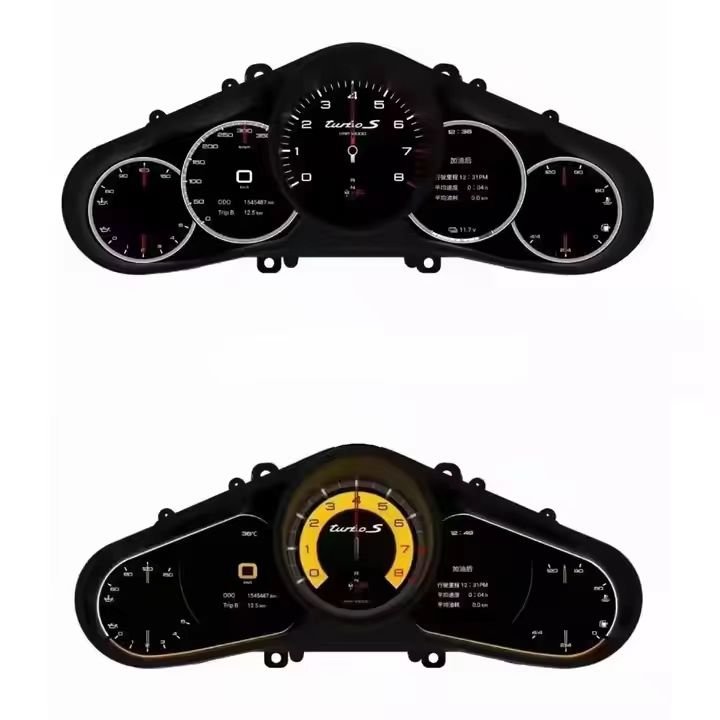 LCD Instrument Cluster Linux System Digital Cluster for Porsche 911 2012-2019 Car Auto Meter Speedometer CarPlay Dashboard