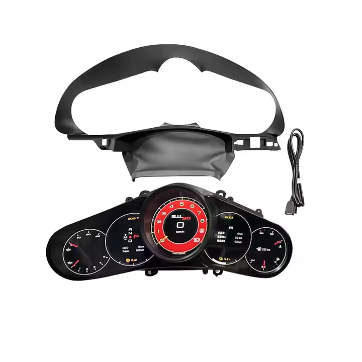 LCD Instrument Cluster Linux System Digital Cluster for Porsche 911 2012-2019 Car Auto Meter Speedometer CarPlay Dashboard