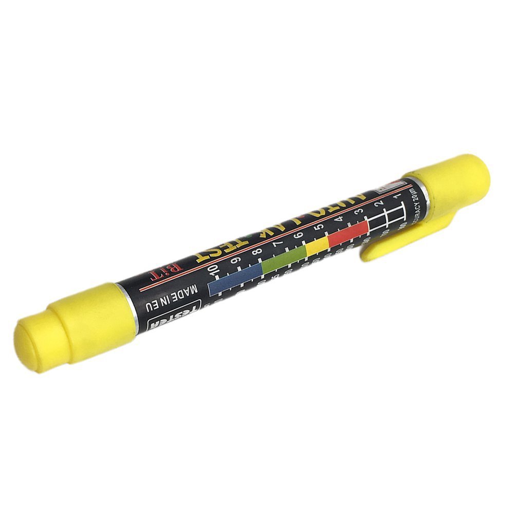 Auto Lak Test Car Paint Thickness Tester Pen Paint Tester With Magnetic Tip Scale Indicate