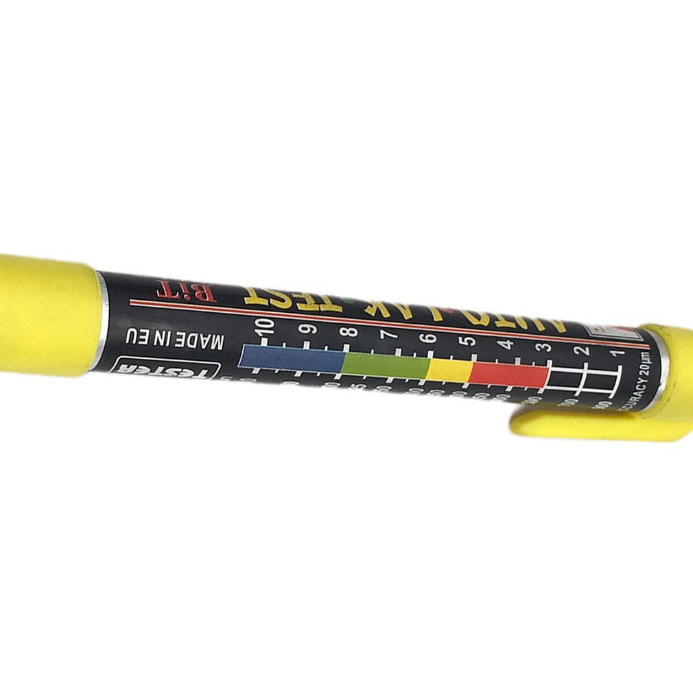 Auto Lak Test Car Paint Thickness Tester Pen Paint Tester With Magnetic Tip Scale Indicate