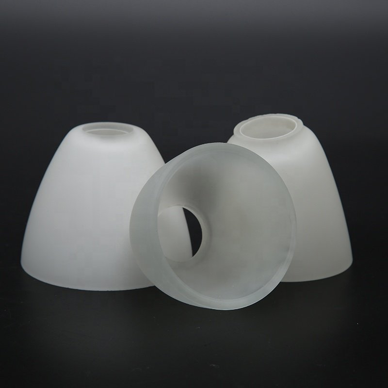Modern Japanese Chinese Rustic Style LED Lampshade Opal White Transparent Shape Translucent White Light Cover Acrylic Glass Home