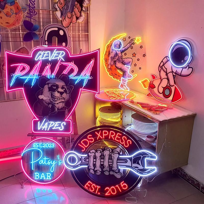 Flex LED Neon Light Custom Neon Sign for Wedding Home Event Decor Neon Sign Custom Business Logo Sign Shop Company LOGO Light