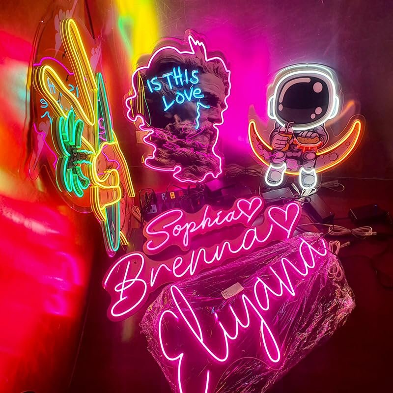 Flex LED Neon Light Custom Neon Sign for Wedding Home Event Decor Neon Sign Custom Business Logo Sign Shop Company LOGO Light