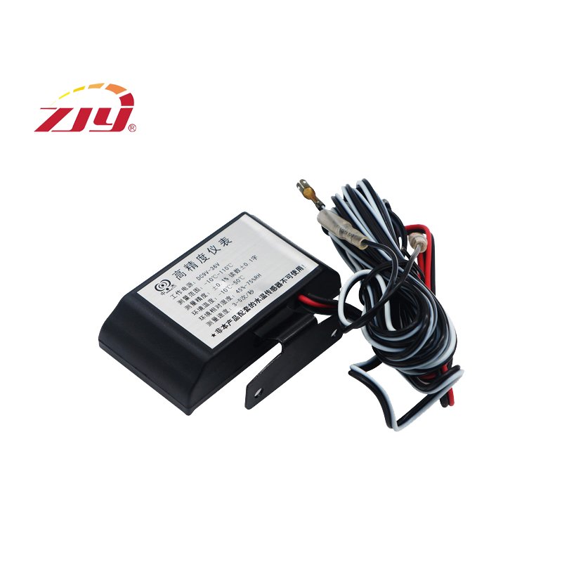 ZJY High Quality Universal 2 Functions 12v/24v Auto Car Voltmeter Voltage Meter + Water Temperature Gauge Thermometer
