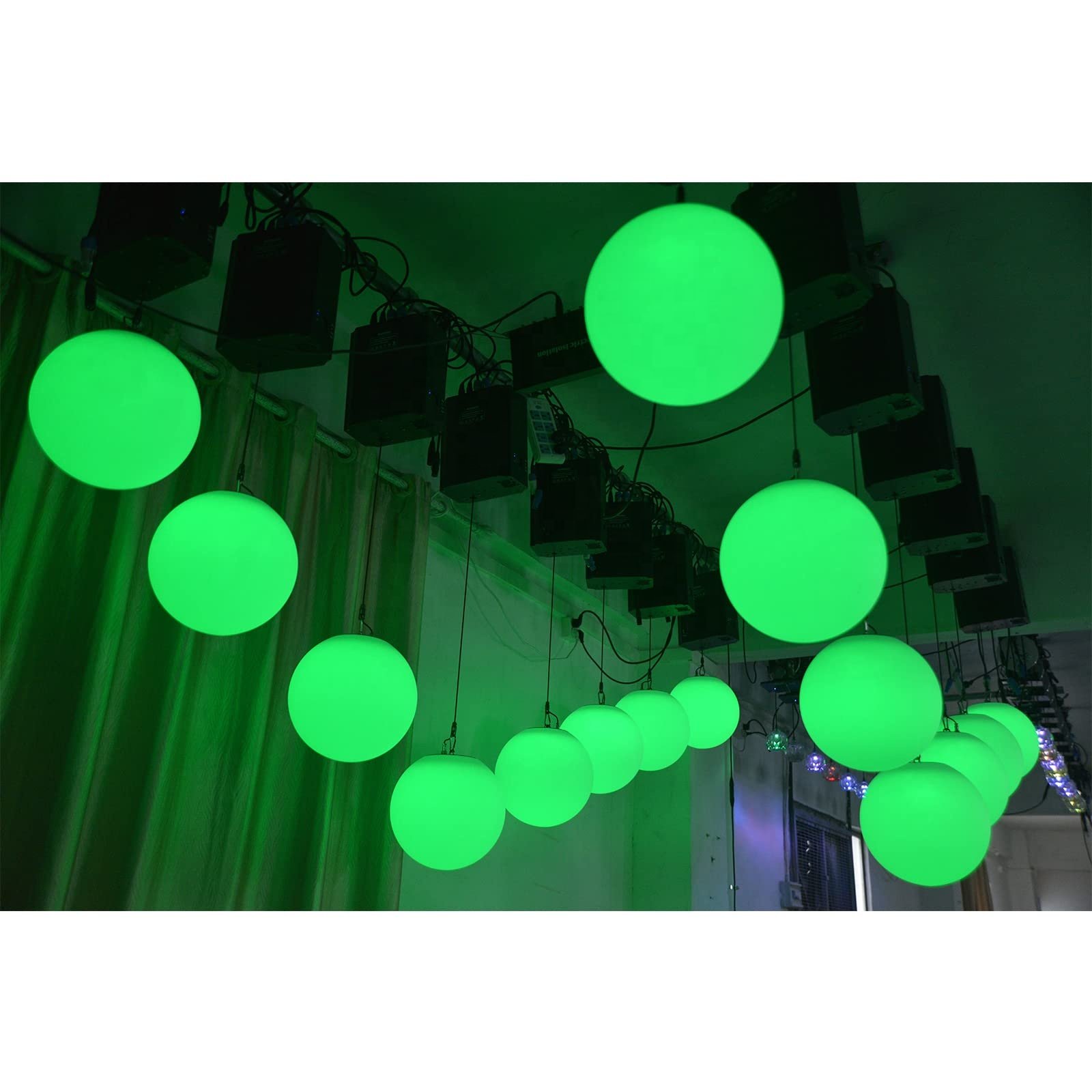 11inch DMX512 RGB LED Stage Light Colorful Kinetic DJ Disco Light Wedding Party Dynamic Atmosphere Light