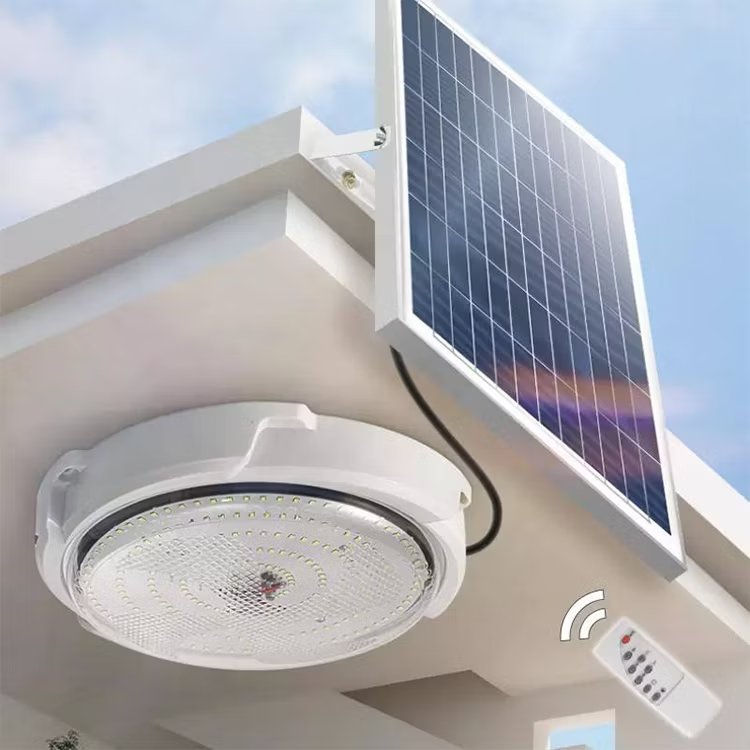 Split Solar Street Lighting Outdoor Led Luminaire Waterproof Solar Garden Lamp 20w Sun Power Solar Garden Chandelier with Remote