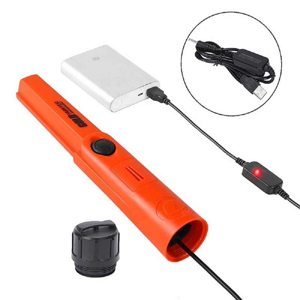Gold Hunter TMR Pinpointer Waterproof Metal Detector USB Rechargeable Gold Detector Hand Held Metal Detector