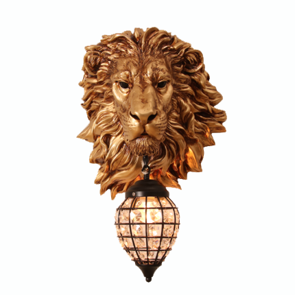 European Indoor or Outdoor Hot Selling European Vintage Style Brown Outdoor Garden Wall Lights