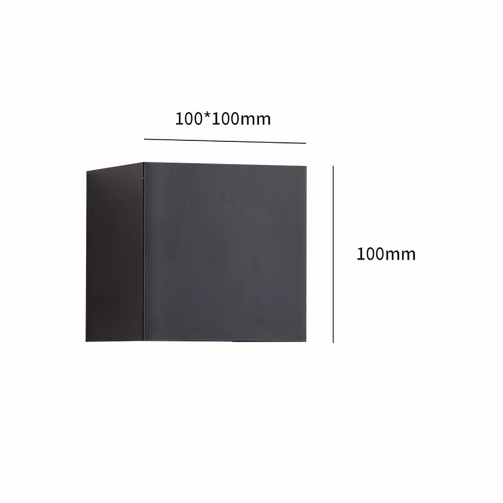 Outdoor Waterproof Wall Lamp, Modern Villa Corridor, up and Down Waterproof IP65 Cube LED Wall Lamp, 2 * 5W 2 * 3W