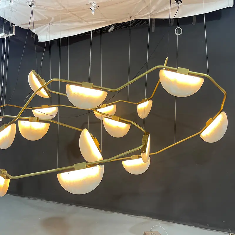 Contemporary Minimalist Chandelier Staircase Decorative Chandelier