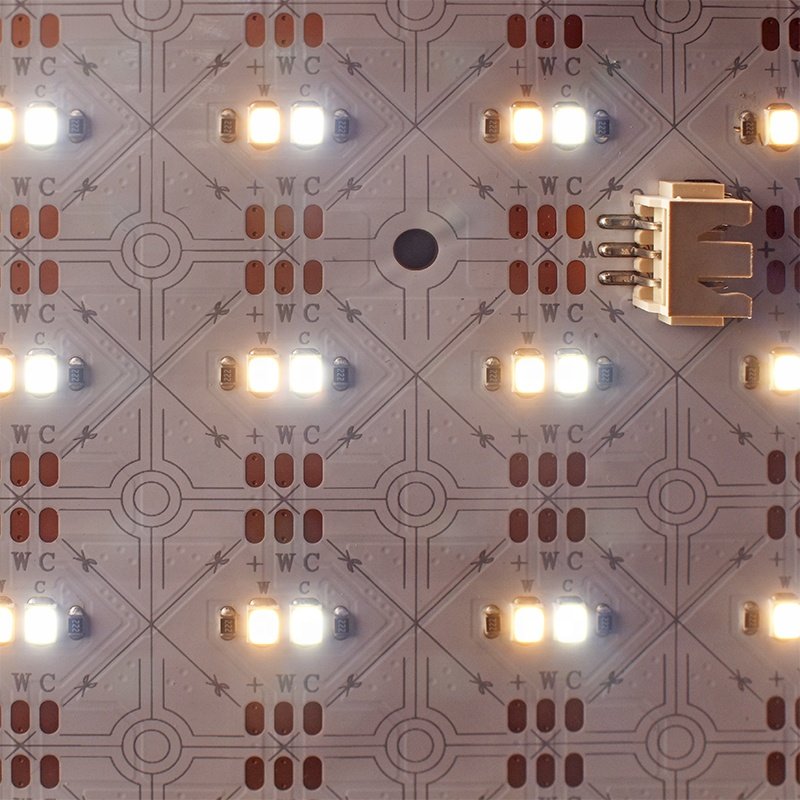 Custom Size 484leds Ultra Thin Under Countertop Backlit CCT Tunable Stone Backlight Strips Flexible Sheet LED Panel