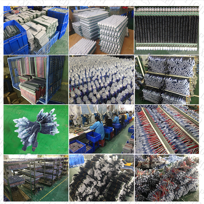 Customized Hotsale WS2811 12V Pixel Light Waterproof RGB LED Pixel Lights Holiday Christmas Decorative