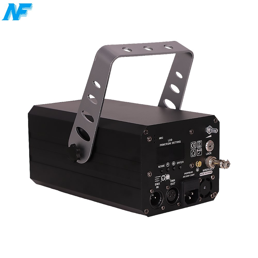 The Newest Professional Portable Stage Laser RGB 1W 2W 3W 4W 5W DMX Control Animation Laser Light