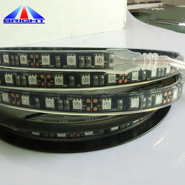 Waterproof Yellow Amber 60leds/m SMD5050 Flexible Led Strip 14.4W/meter Warm White RGB RGBW Led Lighting Strip Tape