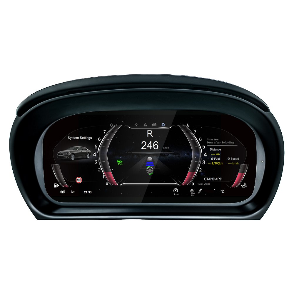 Auto Speed Meter for Car Head up LCD Dashboard Digital Speedometer Instrument Cluster for BMW 3Series E90