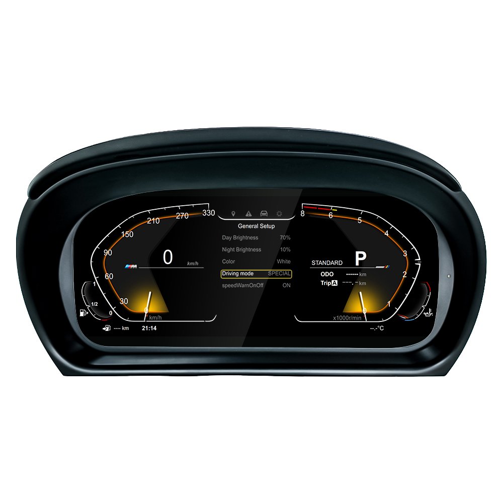 Auto Speed Meter for Car Head up LCD Dashboard Digital Speedometer Instrument Cluster for BMW 3Series E90