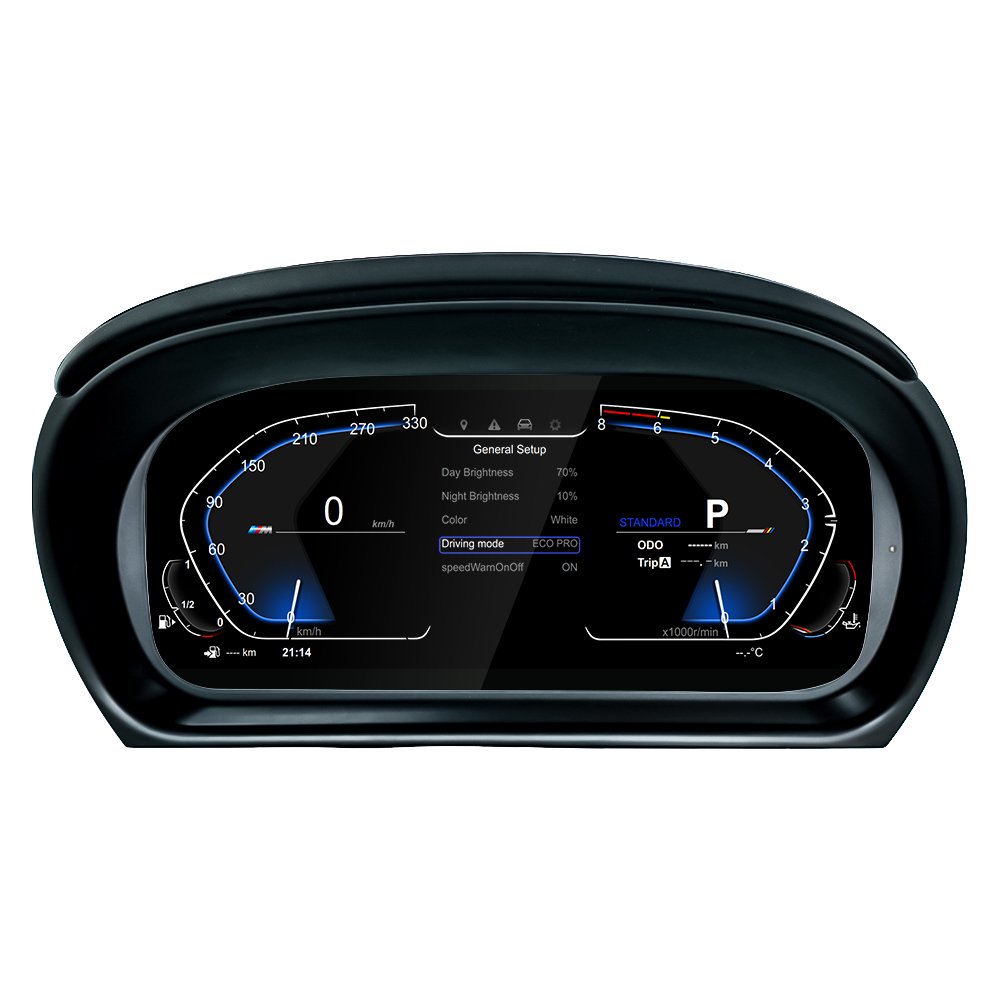 Auto Speed Meter for Car Head up LCD Dashboard Digital Speedometer Instrument Cluster for BMW 3Series E90