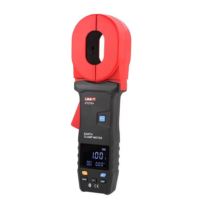 UNI-T Clamp Ground Resistance Tester UT275+ 9999 Counts Auto Range Lightning Protection Loop Resistance Earth Clamp Meter