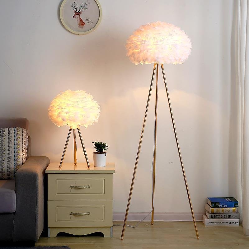 Fishing Floor Lamps LED Reading Light Modern Black Luminous Gold Led Body Customize Switch Style Standing Corner Art Floor Lamp