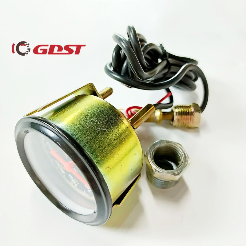 GDST Durable Water Temp Water Temperature Meter Gauge Round 100-250 Fahrenheit 30-121 Celsius Degree