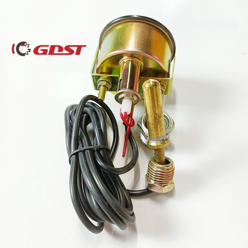 GDST Durable Water Temp Water Temperature Meter Gauge Round 100-250 Fahrenheit 30-121 Celsius Degree