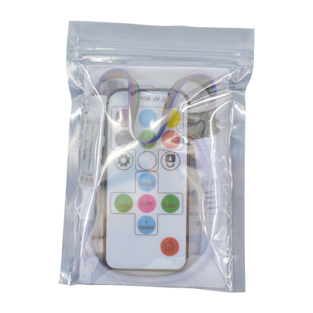 SPI RF LED Controller SP104E WS2811 WS2812B Pixel Addressable LED17 Keys Rf Remote Controller for WS2812 STRIP