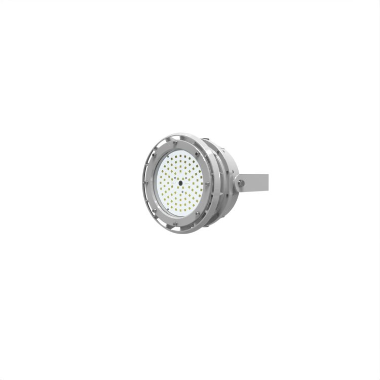 ATEX IECEx Commercial Industrial Lighting 20W/40W IP66 Round Shape Explosion Proof Light Zone2