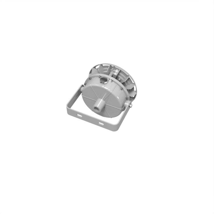 ATEX IECEx Commercial Industrial Lighting 20W/40W IP66 Round Shape Explosion Proof Light Zone2