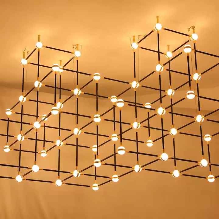 ECOJAS Popular American Style DIY Base Chandelier Luxury Pendant Lights Nordic Chandelier & Pendant Lights in Fast Delivery
