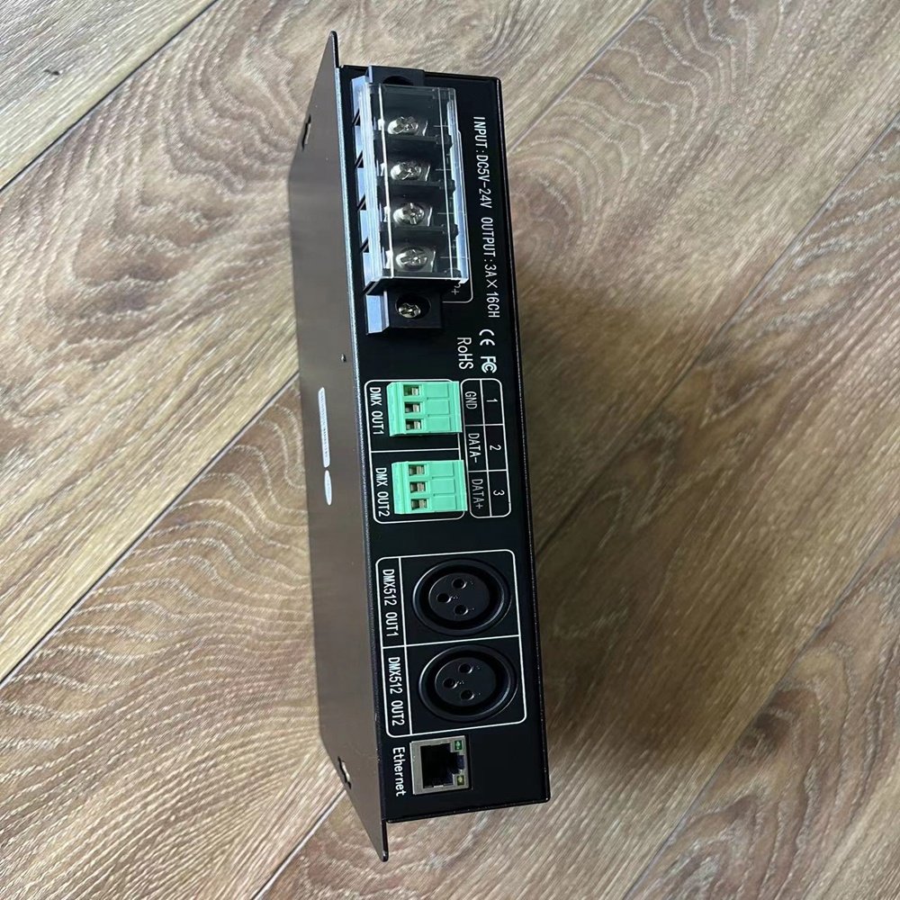 BC-216 Artnet to SPI Controller for Rgbw Led Strip Pixel Led Controller Dmx Rgb Controller