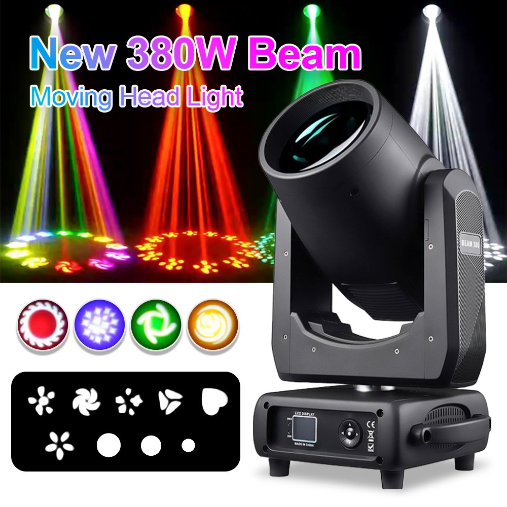 Xlighting 380W Moving Head Light 17r Zoom Sharpy Stage Beam Lights for Disco bar Concert Dj Moving Heads