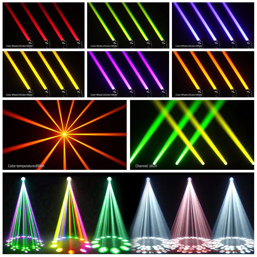 Xlighting 380W Moving Head Light 17r Zoom Sharpy Stage Beam Lights for Disco bar Concert Dj Moving Heads