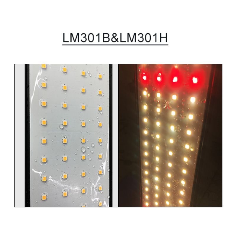 Full Spectrum Growing Light LM301B/H Red 660nm IR 730nm UV 385nm LED Plant Grow Light 100W Grow Board Light Kit for Indoor Plant