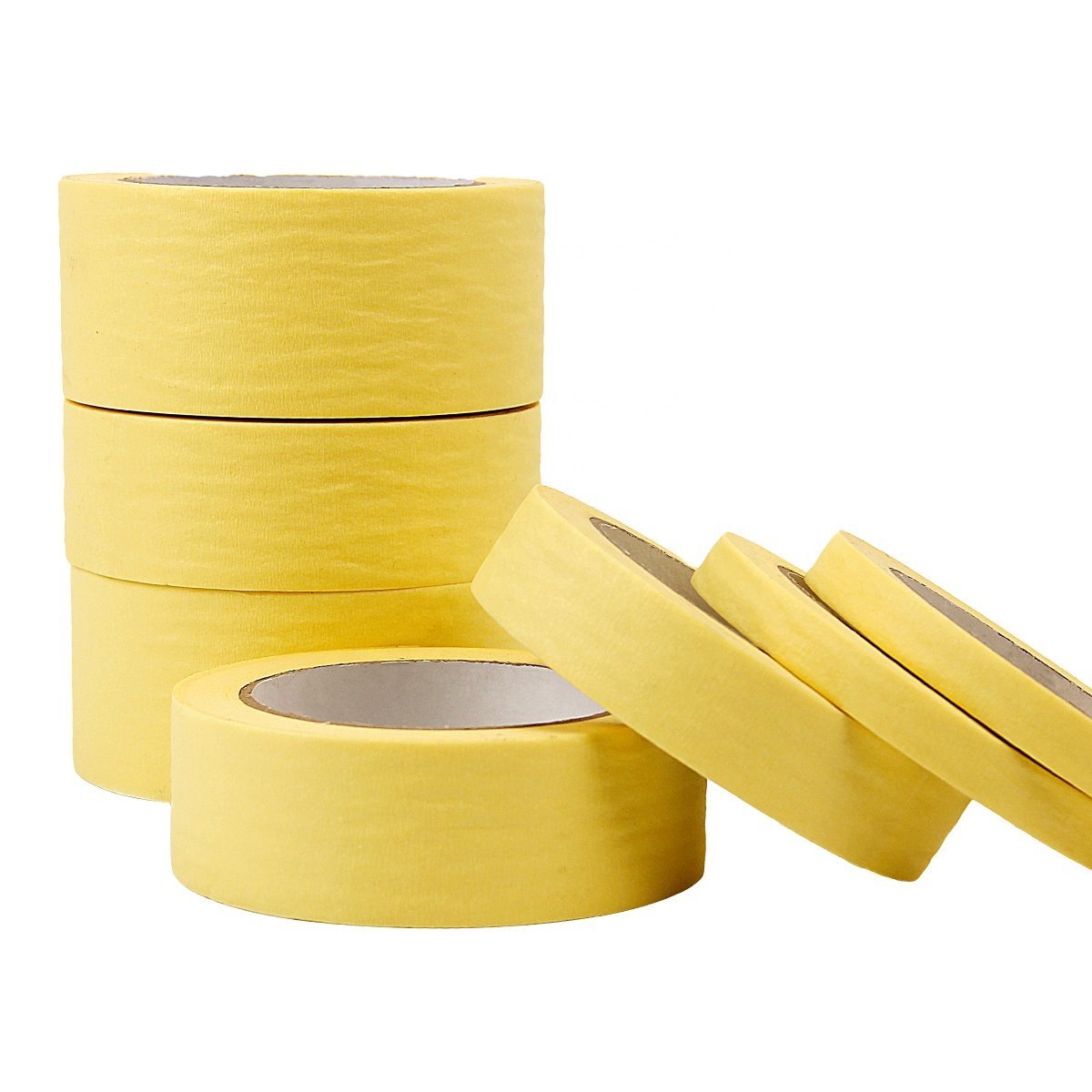 High Tack Colored Crepe Paper Painters Masking Tape 1.41 INCH X 30 Meters for Automobile Painting