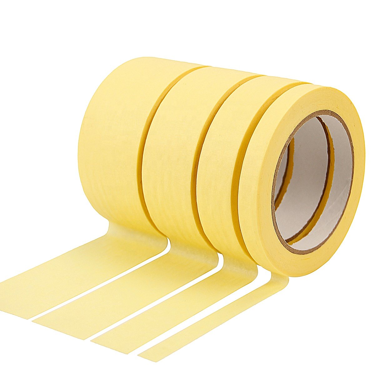 High Tack Colored Crepe Paper Painters Masking Tape 1.41 INCH X 30 Meters for Automobile Painting