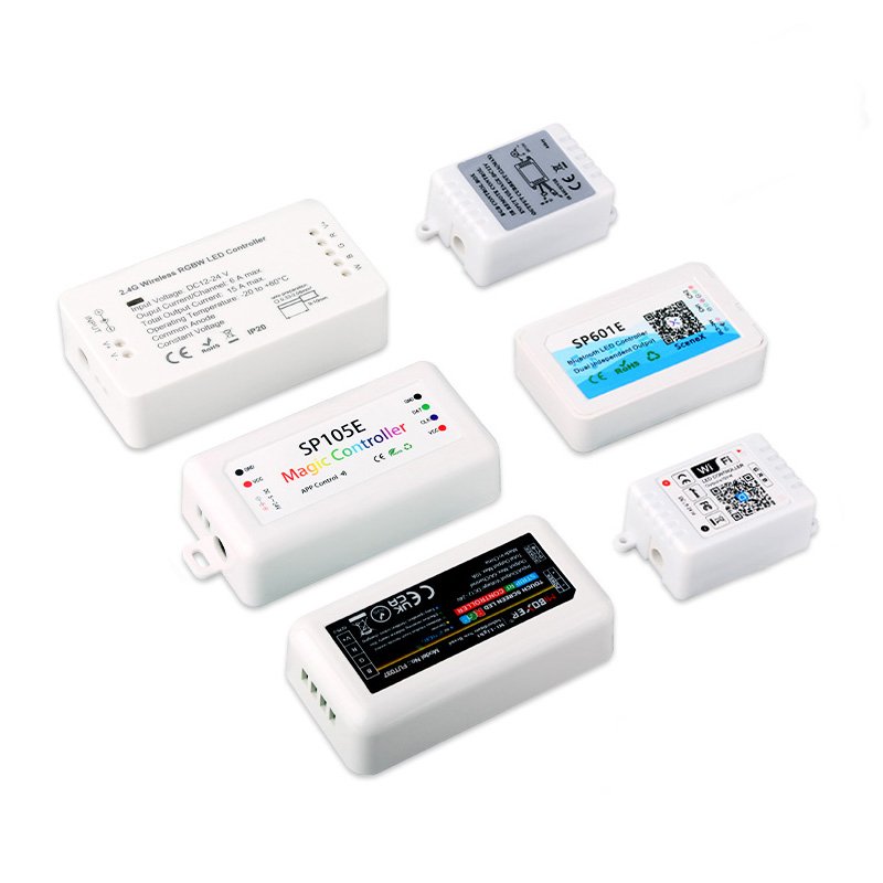 COXO SP105E SPI Pixel Led Controller Both Support SPI and DMX512 Smart Ws2812b SPI Led Controller