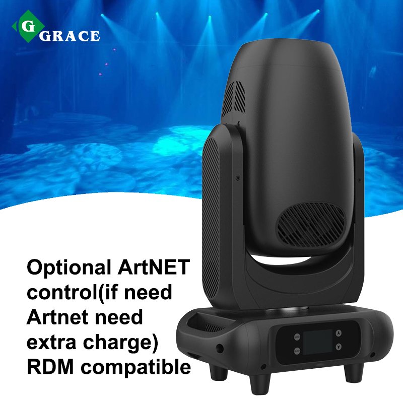 Igracelite 420W Beam Spot Wash Stage Light Remote CMY LED Moving Head Lights