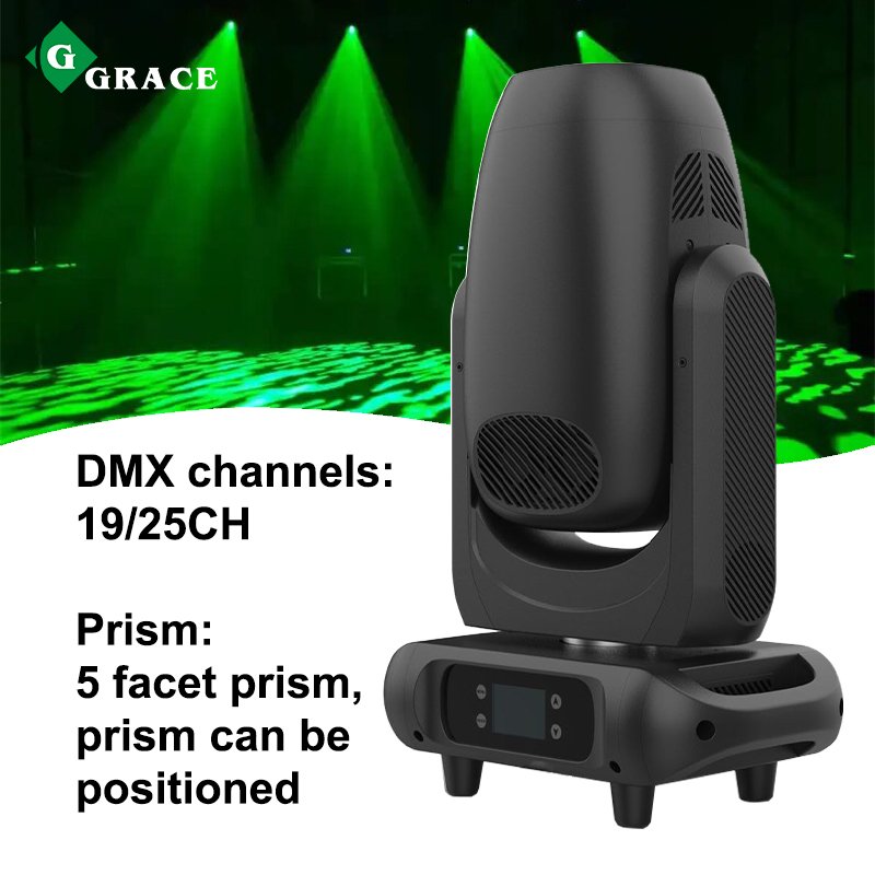 Igracelite 420W Beam Spot Wash Stage Light Remote CMY LED Moving Head Lights