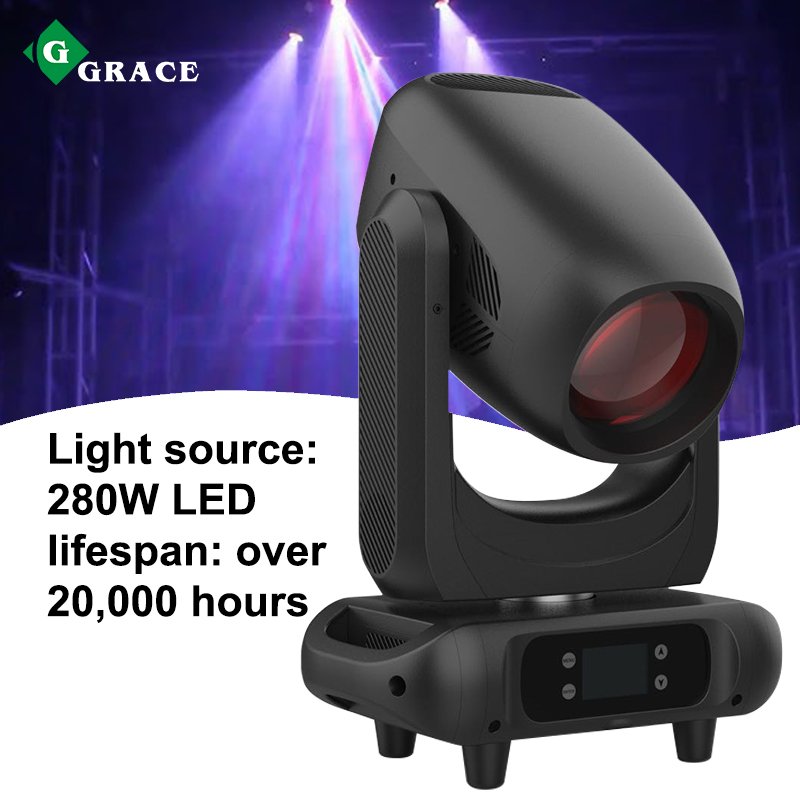 Igracelite 420W Beam Spot Wash Stage Light Remote CMY LED Moving Head Lights