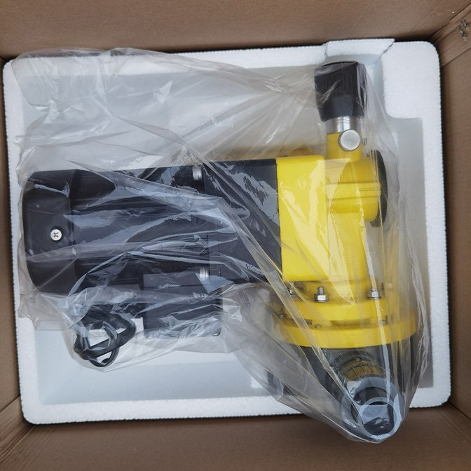 JWM Series 150L/H PVDF Mechanical Diaphragm Dosing Pump, Stainless Steel Chemical Liquid Dosing Metering Pump