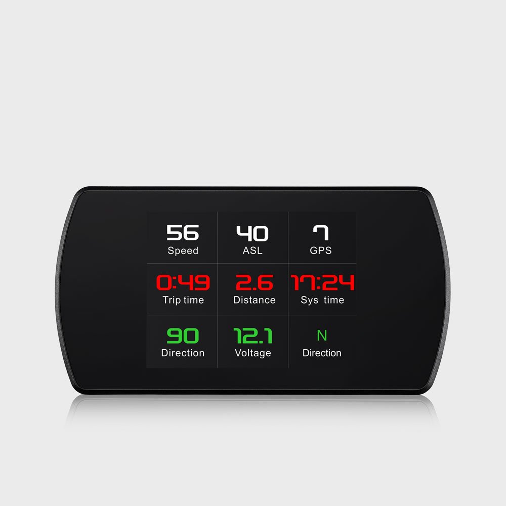 Universal T800 Head-Up Display for All Cars Smart Gauge Digital Speedometer HUD Auto Meter