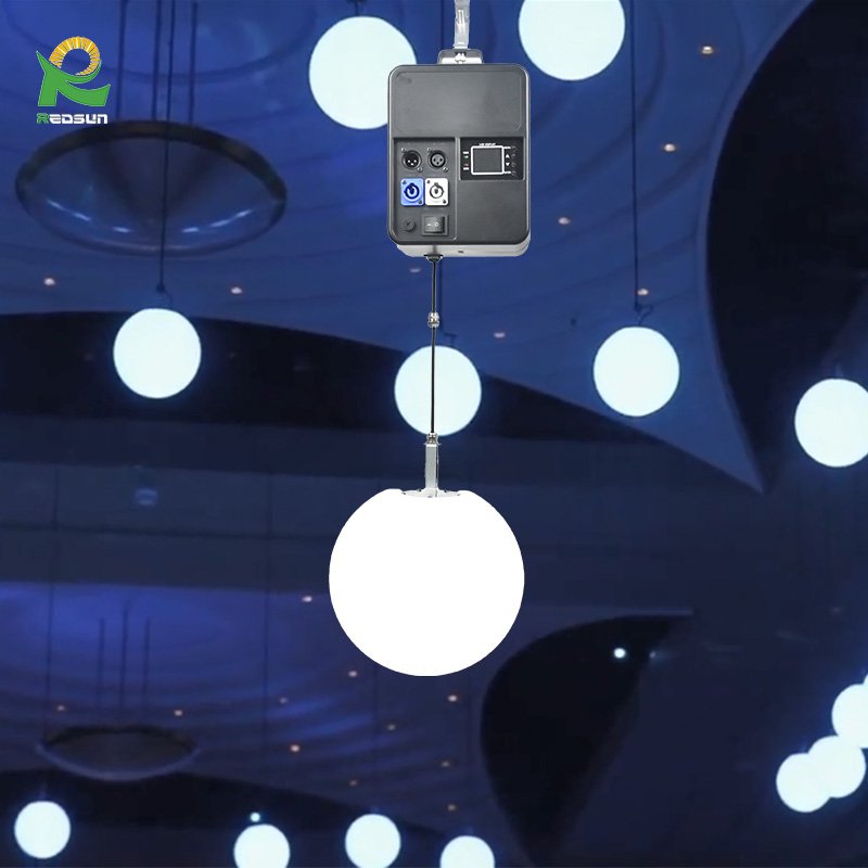 Redsun Night Club 150W RGBW Lifting Ball Led Kinetic Light Ball Kinetic Light Sphere Kinetic Light