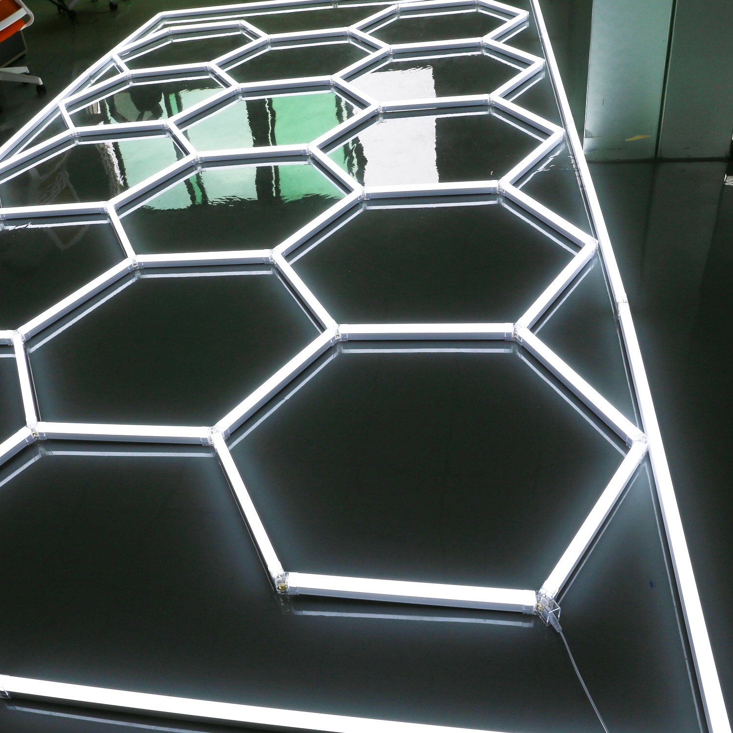 Dropshipping LED Module Honeycomb Auto Car Detailing Work Light Connectors for Hexagon Detail Light