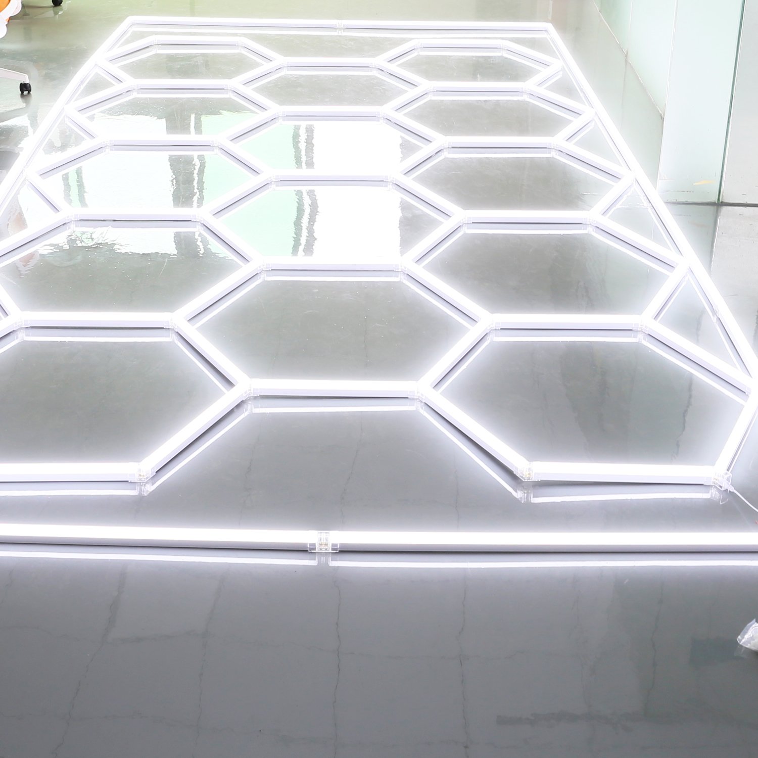 Dropshipping LED Module Honeycomb Auto Car Detailing Work Light Connectors for Hexagon Detail Light