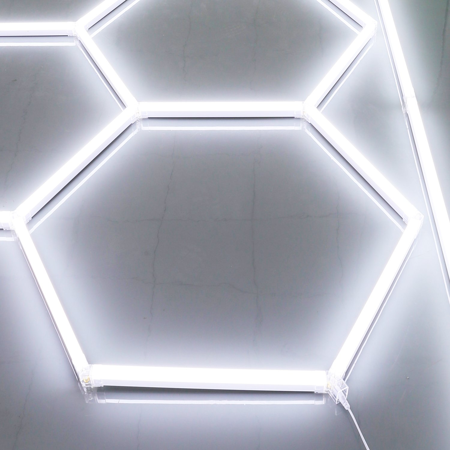 Dropshipping LED Module Honeycomb Auto Car Detailing Work Light Connectors for Hexagon Detail Light