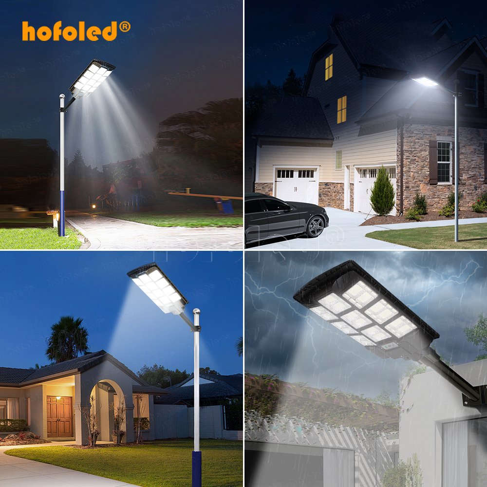 DC 6V IP65 Waterproof Solar Power Parking Lot Lamp Smart Outdoor All in One Integrated Led Solar Street Light